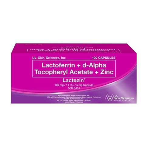 LACTEZIN, 100mg/11 IU/5mg Anti.